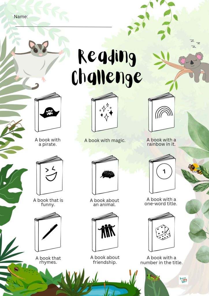 Aussie Tiny Tales free reading challenge
