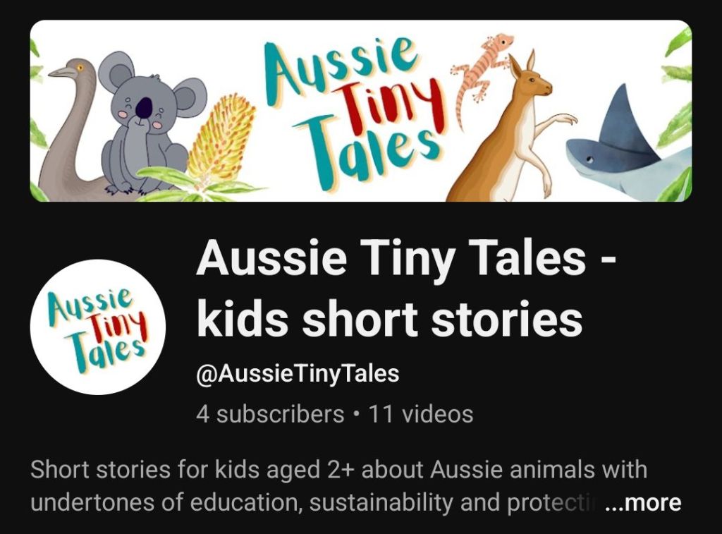 Aussie Tiny Tales podcast YouTube